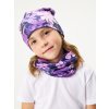 Dětská čepice fleecová Basic, Kytky
