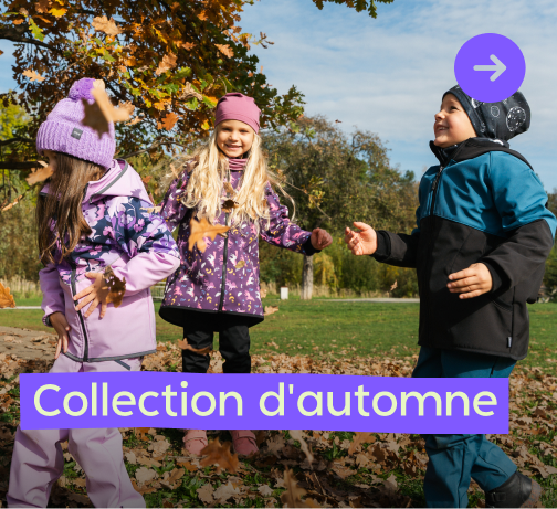 Profitez de l'automne au sec et au chaud. Veste et pantalon softshell enfant Unuo pour le temps automnal maussade. Le softshell doublé polaire tient bien chaud, respire et s'adapte au temps changeant du matin au soir. L'équipement idéal pour la maternelle