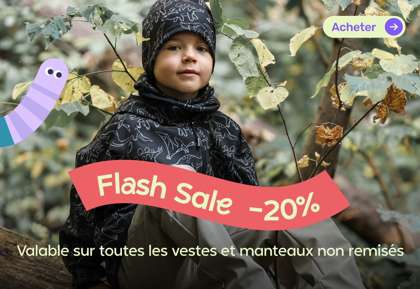 Obtenez 20 % de réduction sur les vestes non doublées et doublées non remisées avec le code FLASH20 lors de la promotion du 3 au 8 septembre 2026. Vestes softshell pour enfants Unuo d'un fabricant tchèque, idéales pour l'automne pour la maternelle et le t