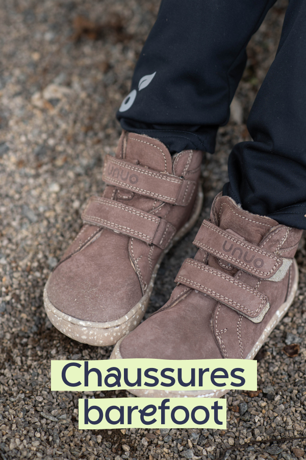 Chaussures barefoot enfant