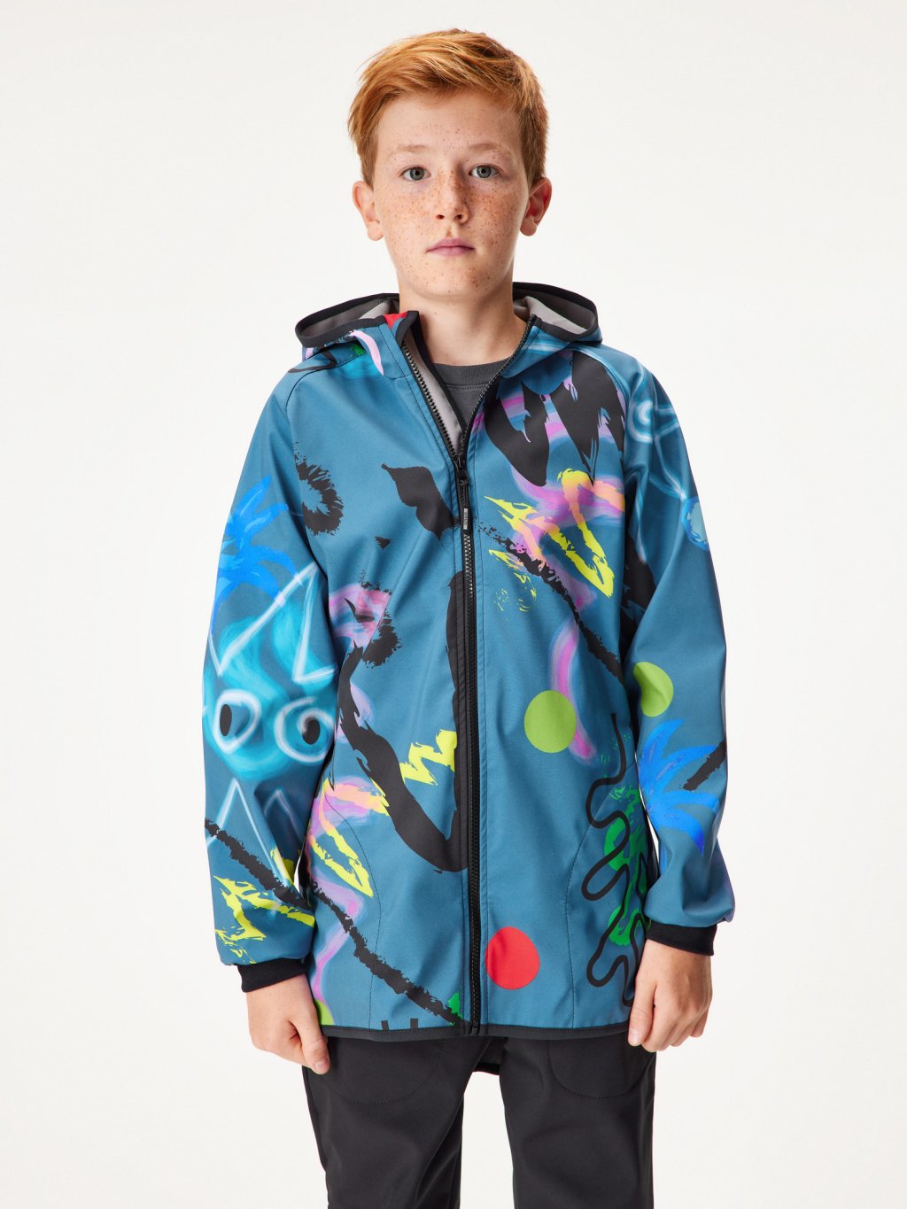 Dětská softshellová bunda s fleecem Basic, Kobaltová, Fantazie