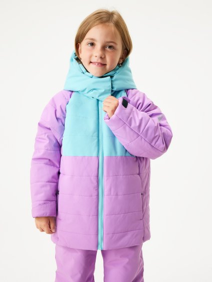 K zimni bunda lyzarska lila 0012