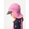 Dětská kšiltovka s plachetkou a UV ochranou 50+, Růžová