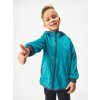 Dětská softshellová bunda bez zateplení pružná Basic, Smaragdová