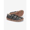 Dětské kožené barefoot boty, Černá