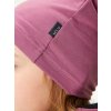 Dětská čepice z teplákoviny Basic, Růžová