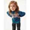 Dětská softshellová bunda s fleecem Basic, Kobaltová, Bagr