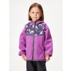 Dětská softshellová bunda bez zateplení Basic, Ostružinová, Jednorožci