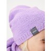 Dětská čepice pletená Warm, Lila