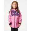 Dětská softshellová bunda s fleecem Basic, Růžová, Jednorožci