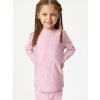 Dětské termo triko s dlouhým rukávem, Růžová