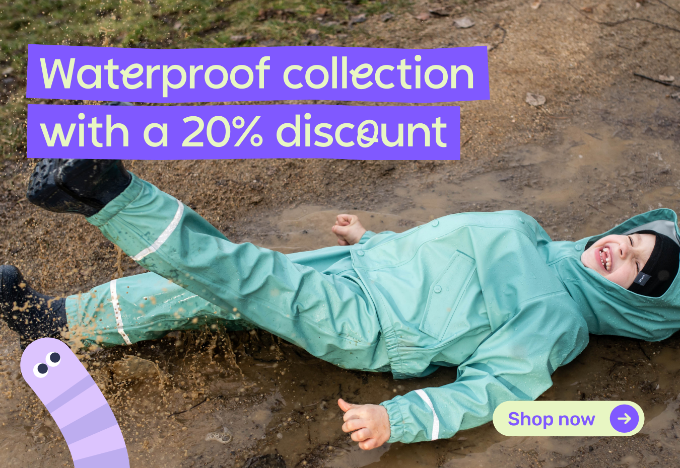 20% discount on rainwear Unuo with promo code DEST20. Valid from September 24 to 30.
