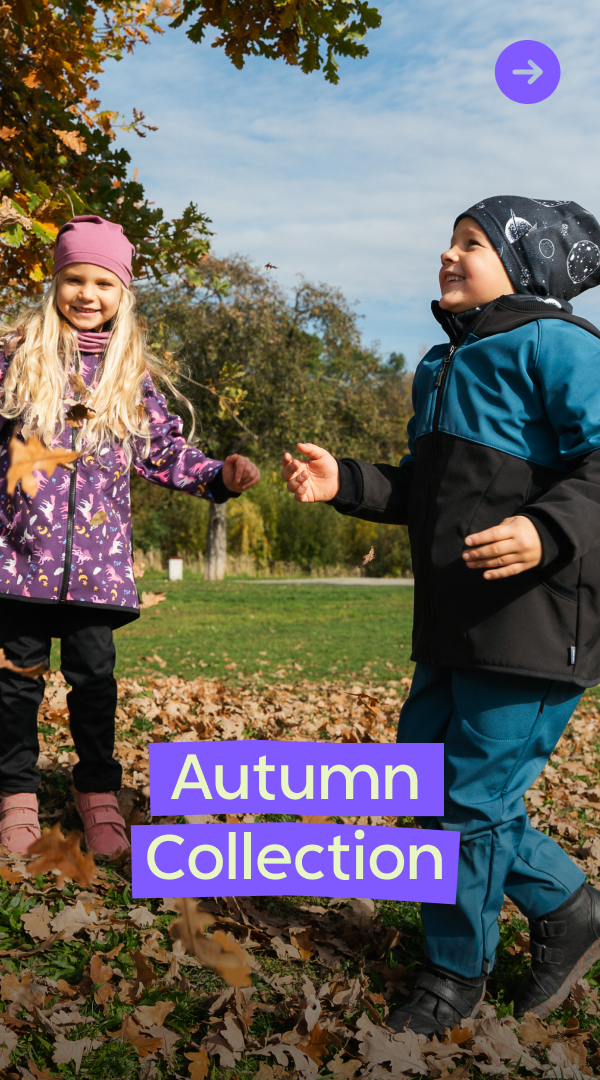 Enjoy autumn dry and warm. Unuo kids' softshell jacket and softshell trousers for rainy autumn days. Fleece-lined softshell provides great warmth, breathes, and adapts to changeable weather from morning to afternoon. Ideal gear for preschool and the playg