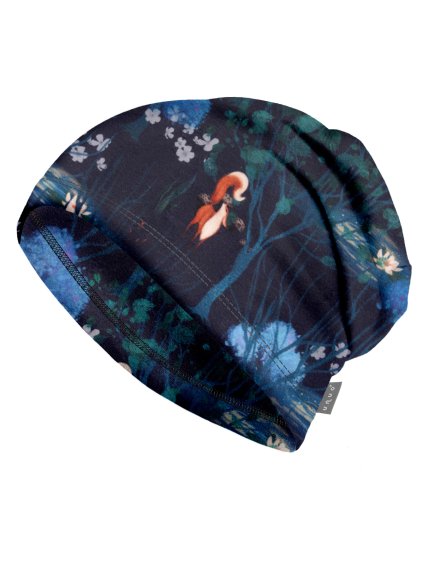 Dětská čepice fleecová Basic, Čarovná liška