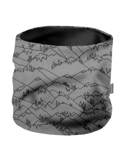 Dětský nákrčník z fleecu Basic, Hory