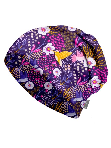 Dětská čepice fleecová Basic, Kolibřík