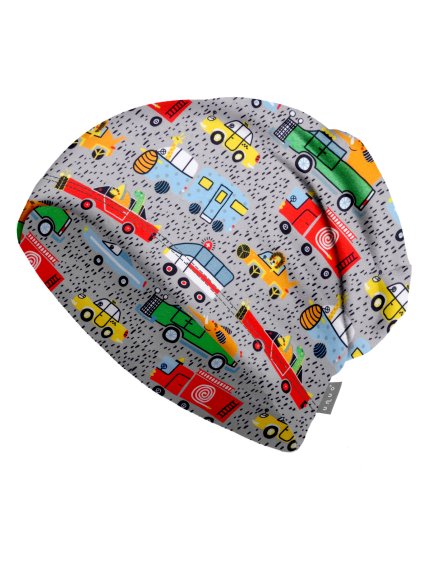 Dětská čepice fleecová Basic, ZOO na výletě