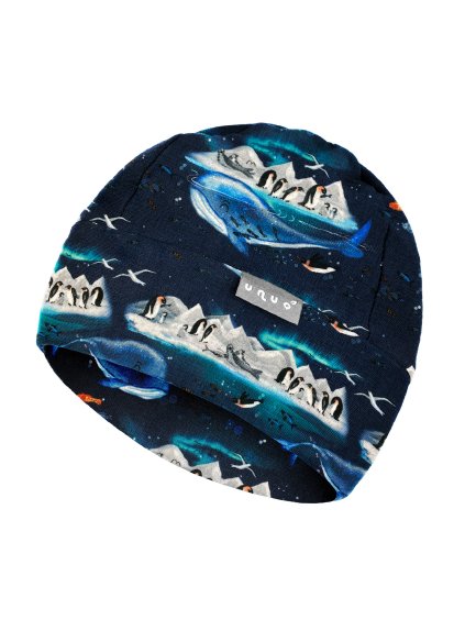 Dětská čepice fleecová Sport, Tučňáci