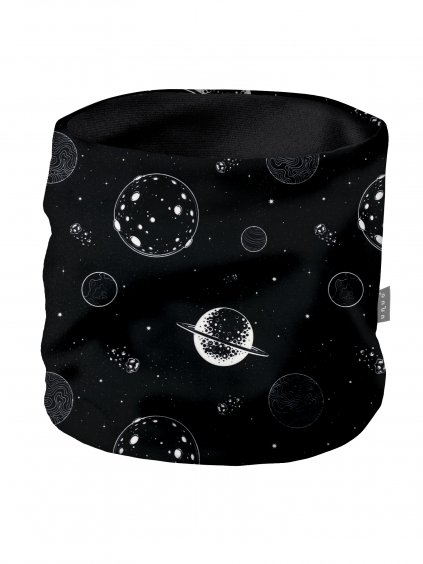Dětský nákrčník z fleecu Basic, Planety