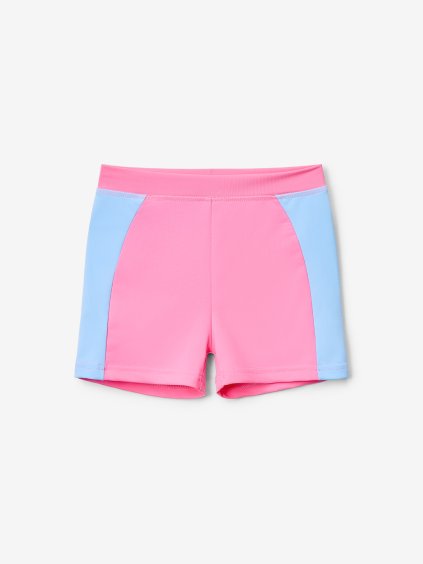 Dětské plavky s UV ochranou 50+, Růžová