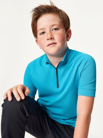 Dětský funkční cyklodres, Tyrkysová