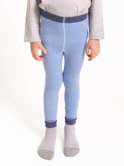 Dětské bambusové legíny Jump, Sv. Modrá