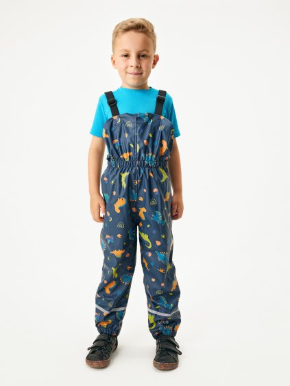 Dětské nepromokavé kalhoty s fleecem, Dinosauři