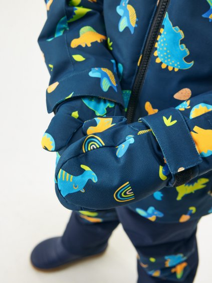 Dětské zimní rukavice Polar, Dinosauři