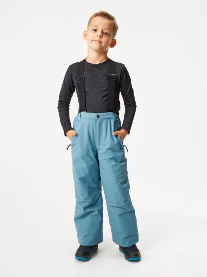 Dětské zimní rostoucí oteplovačky Ski, Modrá