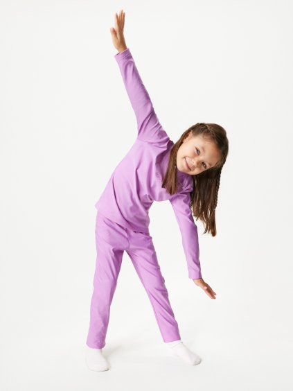 Dětské termo legíny, Lila