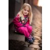 Batolecí softshellové kalhoty bez zateplení Basic, Fuchsiová