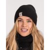 Dámská čepice pletená Warm, Černá