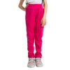 Dětské softshellové kalhoty bez zateplení pružné Sporty, Fuchsiová