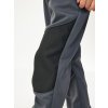 Dětské softshellové kalhoty s fleecem pružné Flexi, Tm. Šedá