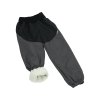 Dětské softshellové kalhoty s beránkem Light, Černá Žíhaná, Šedá Žíhaná