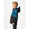 Dětská softshellová bunda s fleecem Street, Černá, Kobaltová