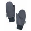 Dětské softshellové rukavice s fleecem Tap, Tm. Šedá