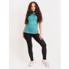 Dámské merino triko s krátkým rukávem Nature, Aqua