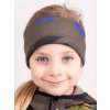 Dětská čelenka fleecová Elise, Khaki, Fantazie