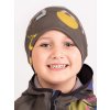 Dětská čepice fleecová Sport, Khaki, Fantazie