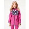 Dětská softshellová bunda s fleecem Basic, Fuchsiová, Jednorožci