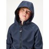 Dětská softshellová bunda s fleecem Slim, Tm. Modročerná