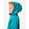 Dětská softshellová bunda bez zateplení pružná Basic, Smaragdová