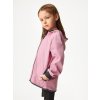 Dětská softshellová bunda bez zateplení pružná Basic, Starorůžová