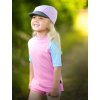 Dětská kšiltovka s UV ochranou 50+, Lila