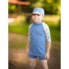 Dětská kšiltovka s UV ochranou 50+, Modrá, Bagry