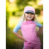 Dětská kšiltovka s UV ochranou 50+, Růžová