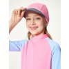 Dětská kšiltovka s UV ochranou 50+, Růžová