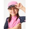Dětská kšiltovka s UV ochranou 50+, Růžová, Květiny