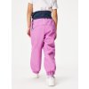Batolecí softshellové kalhoty s beránkem Light, Fialová